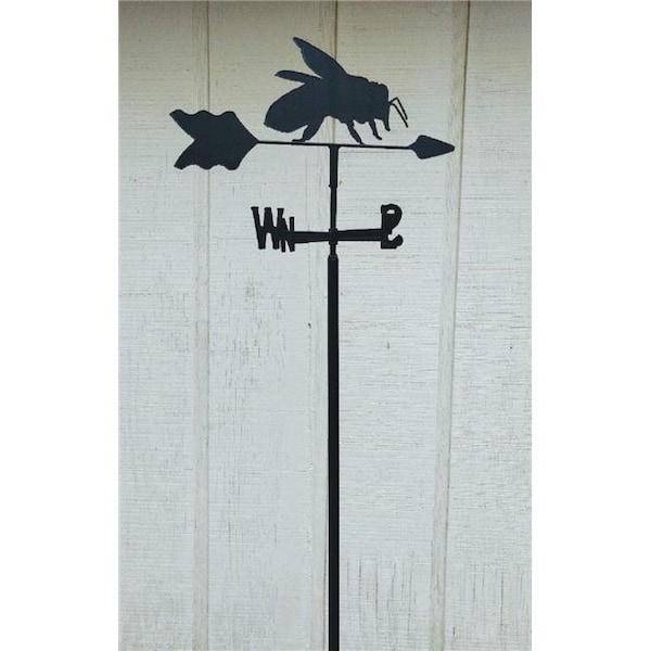 The Lazy Scroll The Lazy Scroll beein Honey Bee Garden Mount Weathervane beein - main
